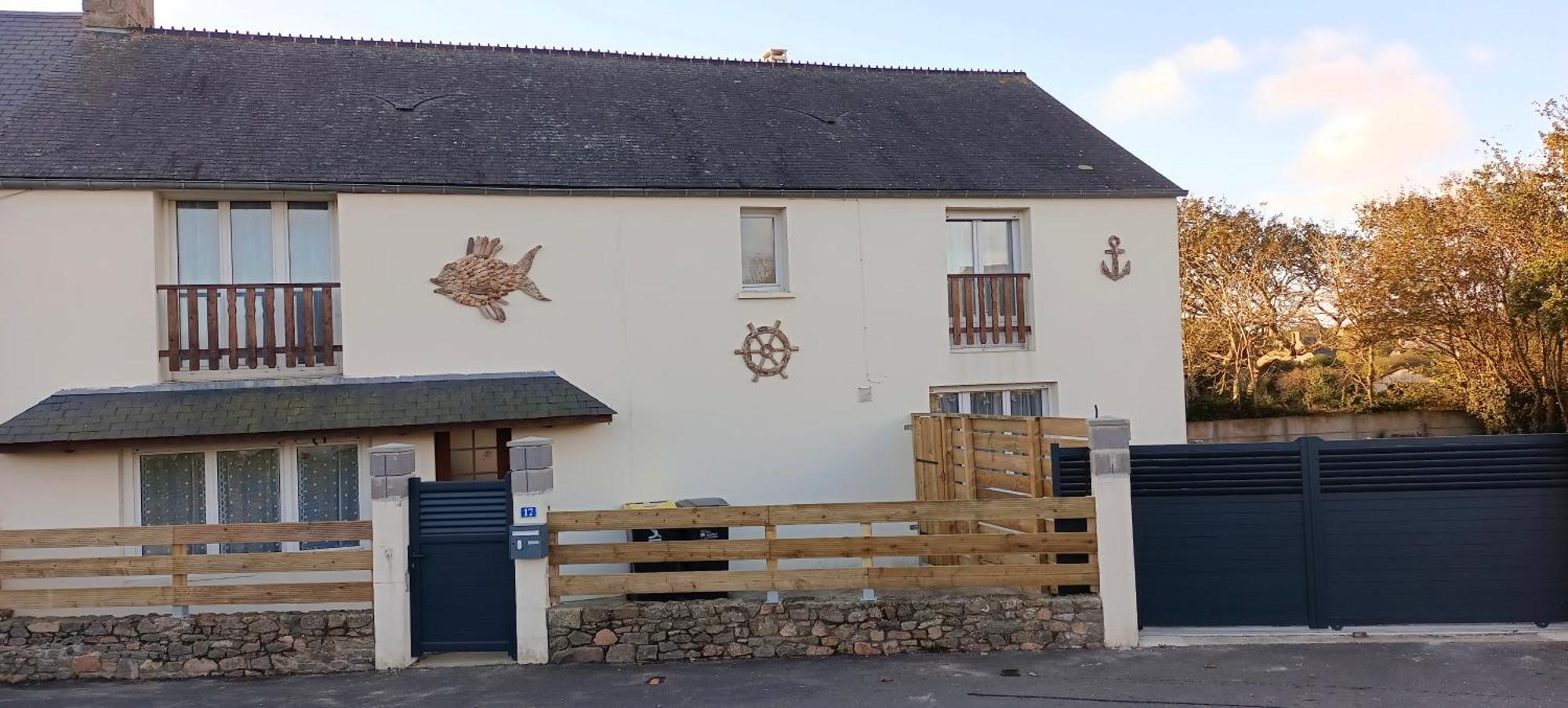 Maison A Cote De La Mer Flamanville Zewnętrze zdjęcie